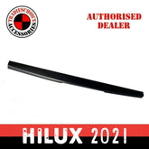 1 PCS TAILGATE RAIL GUARD CAP PROTECTOR REAR COVER FOR TOYOTA HILUX 2021